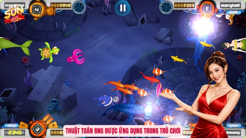 Thuật toán RNG được ứng dụng trong trò chơi