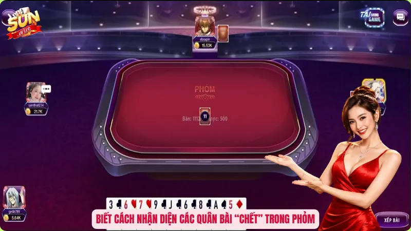 Biết cách nhận diện các quân bài “chết” trong Phỏm