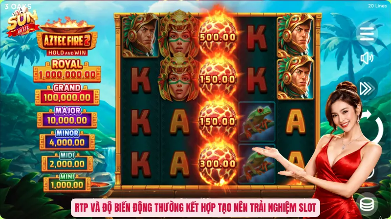RTP và độ biến động thường kết hợp tạo nên trải nghiệm slot