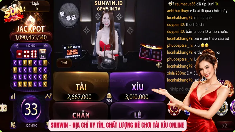 Sunwin – Địa chỉ uy tín, chất lượng để chơi tài xỉu online