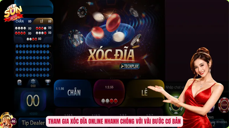 Tham gia xóc đĩa online nhanh chóng với vài bước cơ bản