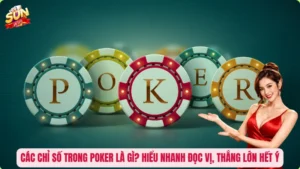 Các Chỉ Số Trong Poker Là Gì? Hiểu Nhanh Đọc Vị, Thắng Lớn Hết Ý