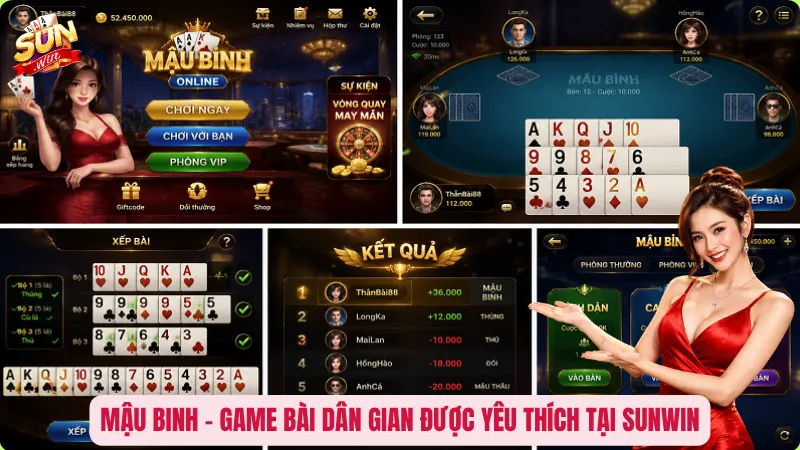 Mậu Binh – Game bài dân gian được yêu thích tại Sunwin