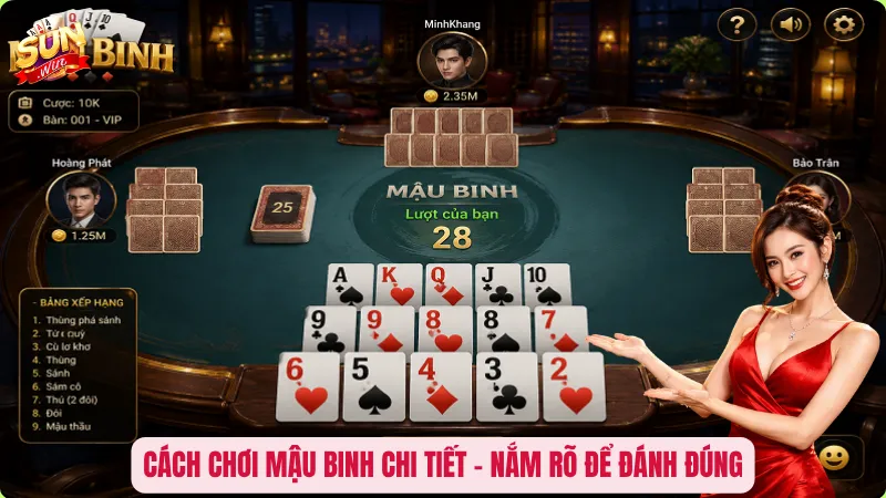 Cách chơi Mậu Binh chi tiết – Nắm rõ để đánh đúng
