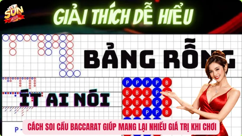 Cách soi cầu Baccarat giúp mang lại nhiều giá trị khi chơi