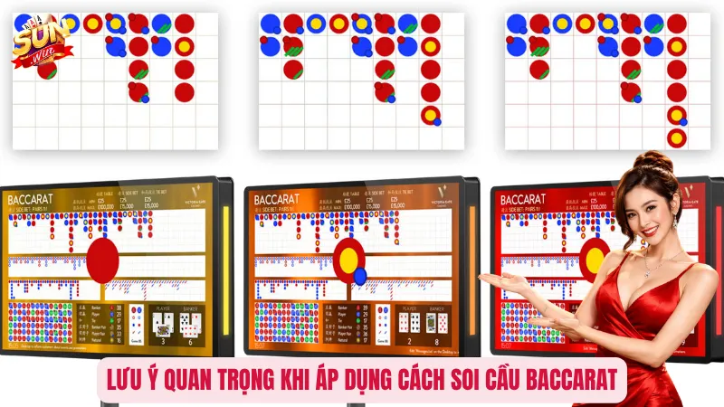 Lưu ý quan trọng khi áp dụng cách soi cầu Baccarat