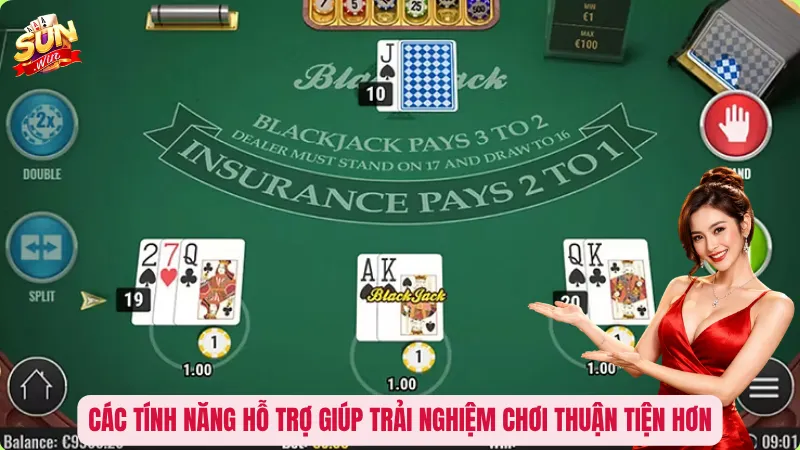 Các tính năng hỗ trợ giúp trải nghiệm chơi thuận tiện hơn