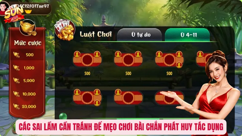 Các sai lầm cần tránh để mẹo chơi bài Chắn phát huy tác dụng
