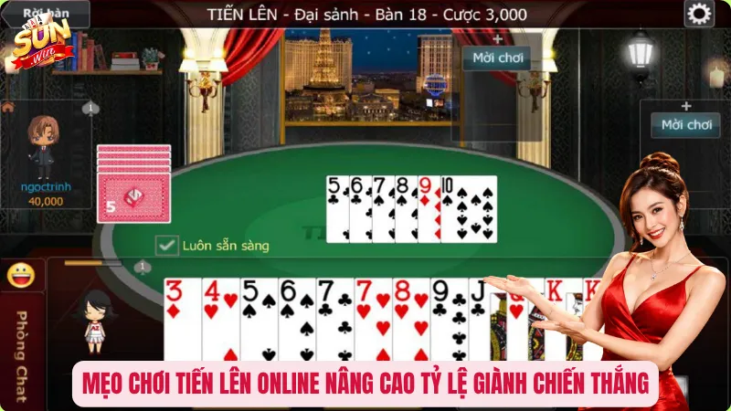 Mẹo chơi Tiến Lên online nâng cao tỷ lệ giành chiến thắng